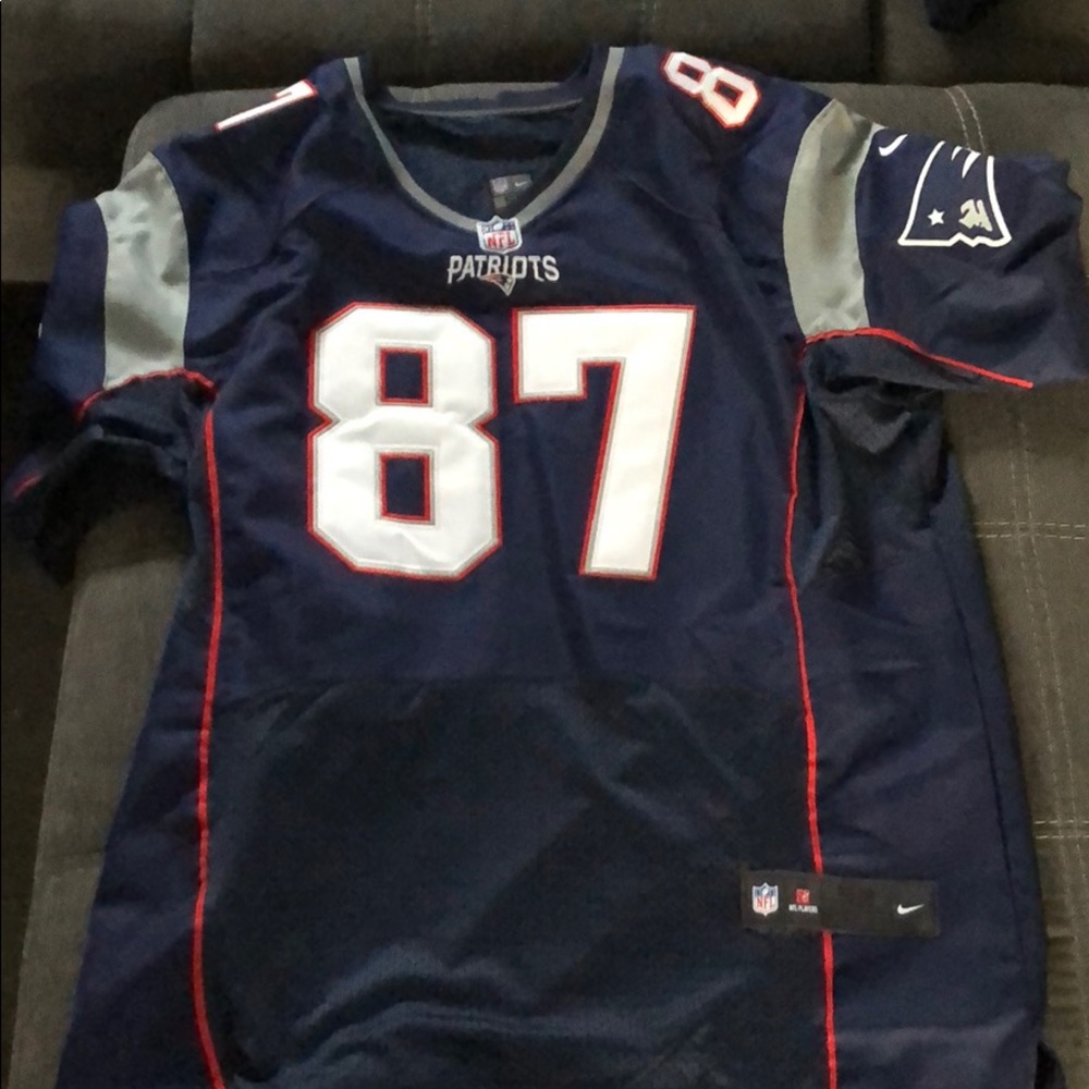 New England Patriots Gronkowski Nike Jersey EUC
